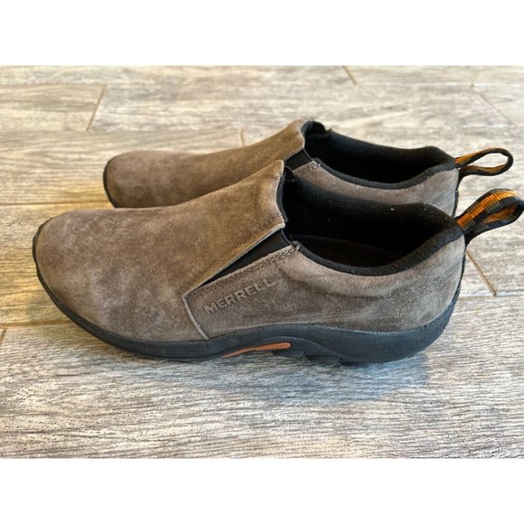 Merrell Other - Merrell Jungle Moc J60787 Loafers Slip On Shoes size 11 Mens Gunsmoke Suede
